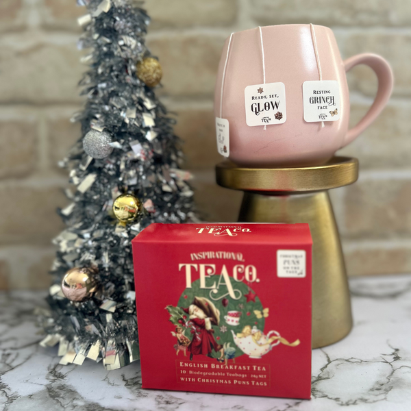 Christmas Puns Tea Bags